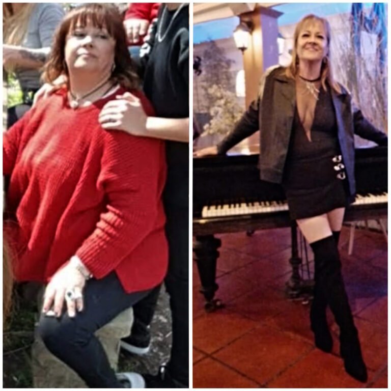 Moni, 51 años perdió 38kg en 4 meses